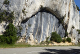 Début de la route du Mont Ventoux