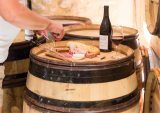 Visite guidée de la Cuverie, du chai, dégustation sur cuve et plateau apéritif_Mazan - © Château La Croix des Pins Visite guidée de la Cuverie, du chai, dégustation sur cuve et plateau apéritif_Mazan