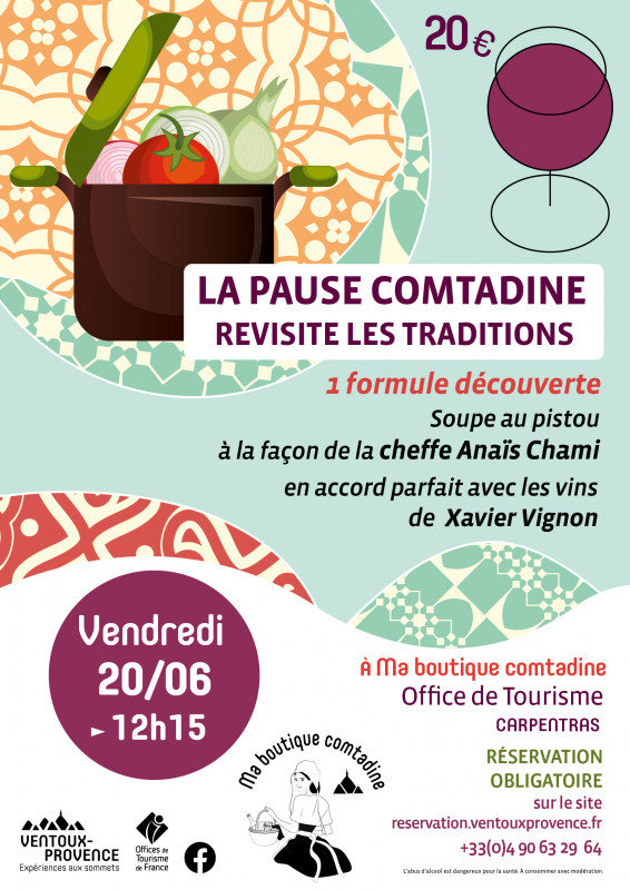 La Pause Comtadine revisite les traditions_Carpentras