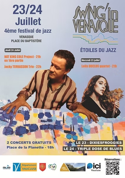 Jacky Terrasson Trio + 1ère partie Nat King Cole Project_Venasque