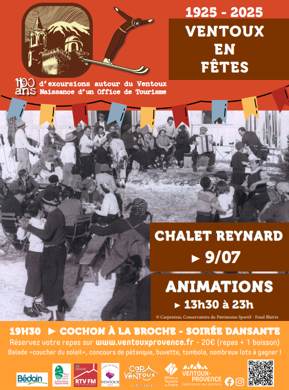 Ventoux en fête au Chalet Reynard : le repas cochon à la broche_Bédoin