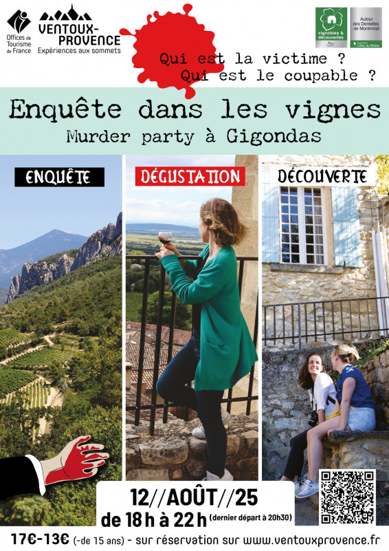 Enquête dans les vignes - Murder party à Gigondas_Gigondas