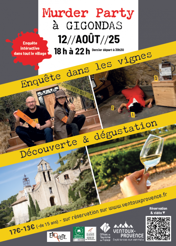 Enquête dans les vignes - Murder party à Gigondas_Gigondas