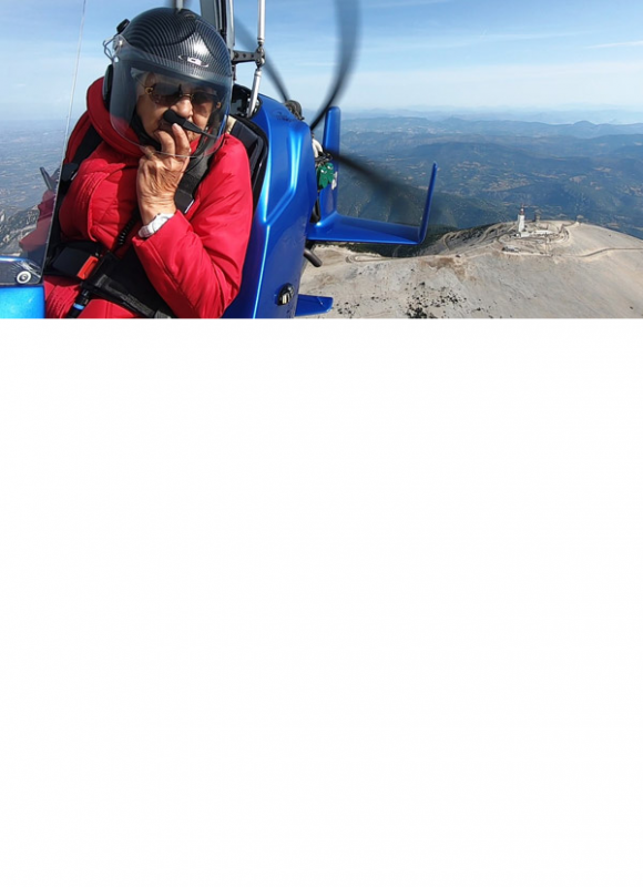 Vol Découverte au sommet du Mont-Ventoux - © Fly Sorgue Ventoux Vol Découverte au sommet du Mont-Ventoux