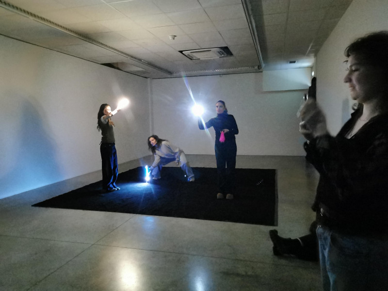 JEMA à la Caserne avec ATB ART : La Forêt Enchantée_Bédoin - © ATB Lightpainting JEMA à la Caserne avec ATB ART : La Forêt Enchantée_Bédoin