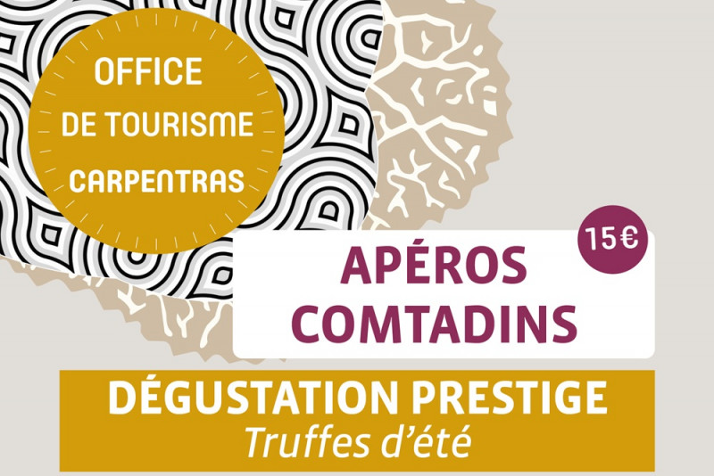 Les apéros comtadins : Dégustation prestige avec les truffes d'été_Carpentras - © Ventoux Provence Tourisme Les apéros comtadins : Dégustation prestige avec les truffes d'été_Carpentras
