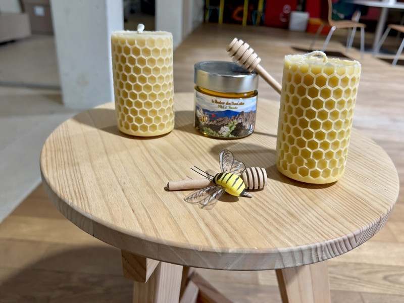 Atelier à la cire d'abeille : Création de bougies artisanales_Carpentras